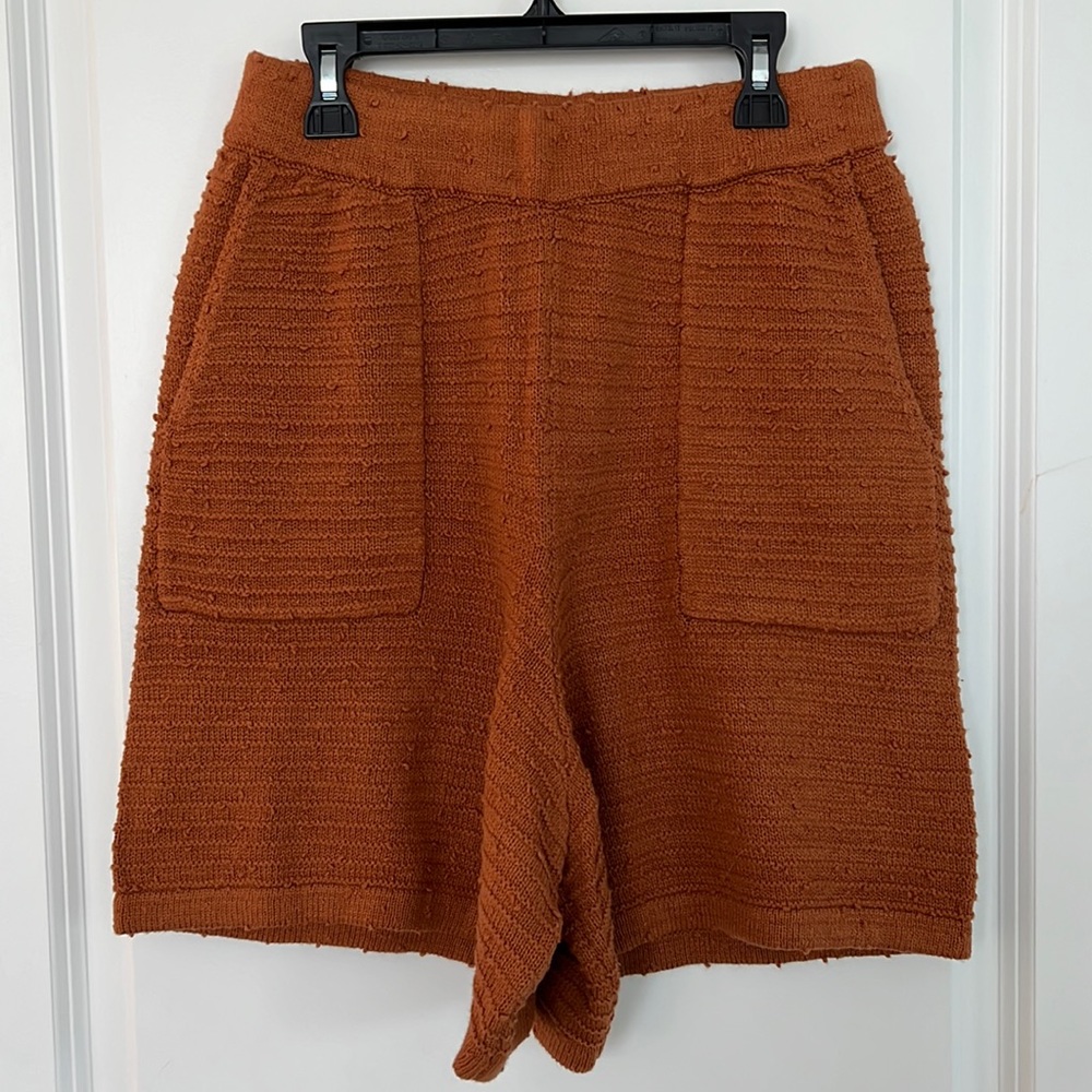 Free People Ultra High Rise Sweater Short! Size small